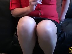 GILF Pandora has pierced pussy smashed