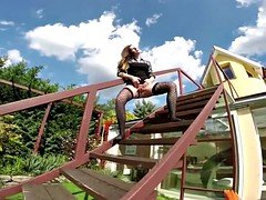 Amateur, Granny, Masturbation, Milf, Outdoor