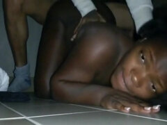 Doggy Style Lovemaking With An Ebony Dame (Black chick)