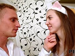 18 jahre, Besamung, Frau frau mann, Hd, Zierlich, Jungendliche (18+), Flotter dreier, Titten
