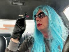 Handschuhe, Hd, Reif, Mutti, Pov, Öffentlich, Abendanzug