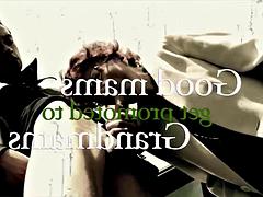 In den arsch, Grosse titten, Blasen, Braunhaarige, Oma, Handjob, Milf, Rau