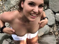 Минет, Член, Немки, Секс без цензуры, Лизание, На публике, Киски, Рыжие