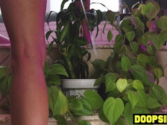 Aziatisch, Grote lul, Gevangen, Rijpe lesbienne, Shemale, Douche, Spuiten, Vrouw