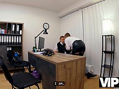 Attrapée, Tromperie, Couple, Tchèque, Hd, Bureau, Chatte, Rasée