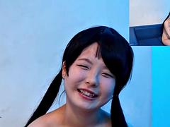 Asiatisch, Grosse titten, Blasen, Chinesisch, Süss, Japanische massage, Titten, Spielzeuge