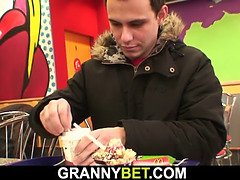 デカパイ, ブロンド, フェラチオ, エロ熟女, オナニー, 熟年, 淫乱熟女, 母