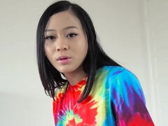 18 jahre, Asiatisch, Grosser schwanz, Braunhaarige, Interrassisch, Pov, Muschi, Rau