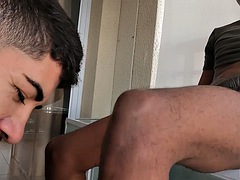 アナル, デカチン, ゲイ, ハードコア, デカチンの, 異人種間, ラティーナ, スペイン人