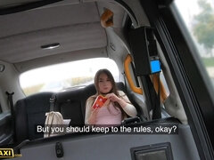 Fake Taxi Asian Curiosity Imina Sucks Cock After Making A Mess In A Taxi