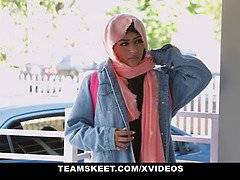 Grosser arsch, Blasen, Besamung, Hundestellung, Hd, Latina, Muschi, Tätowierung