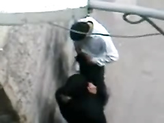 素人, アラブ, 捕まる, 人妻の, のぞき