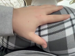 Grinding On Stepbrother Till Making Him Cum