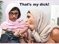 Arabe, Verga grande, Tetas grandes, Morena, Tetona, Sexo duro, Mamá, Trio