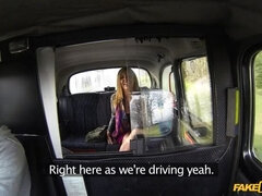 Busty Beauty Hasn't Had Sex In Months, So Cabbie Helps Out