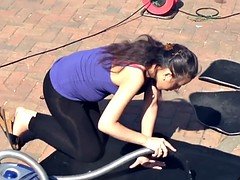 Leie, Auto, Nackt, Schwanger, Spanner