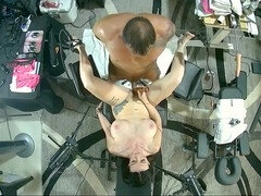 Anal, Amarrada, Hembra, Masturbación, Coño, Realidad, Juguetes, Puta