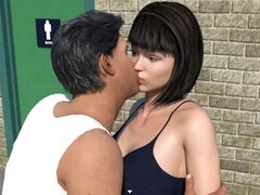 Cum in mouth, Facial, Gloryhole, Handjob, Housewife, Mom, Outdoor, Public