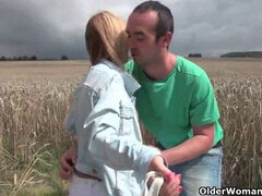 Mummy loves it deep and grubby outdoors