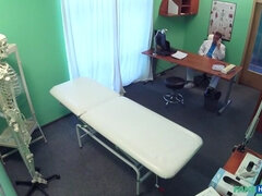 Arsch, Arzt, Handjob, Masturbation, Büro, Pov, Uniform, Spanner