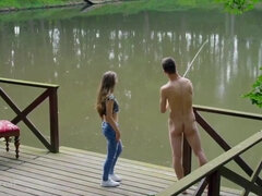 Stephanie Moon's outdoor adventure brims with youthful hardcore lust