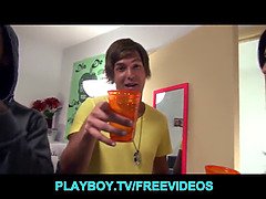 Experience the real college dorm experience: wet, threesome, and more!