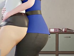 En tercera dimension, Anal, Culo grande, Verga grande, Abierta, Sexo duro, Verga enorme, Montar