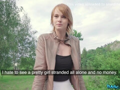 Redhead Banged In A Tunnel 1 - Public Agent