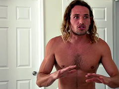 Blond, Bruinharig, Sperma, Handbeurt, Slipje, Geschoren, Douche, Tieten likken