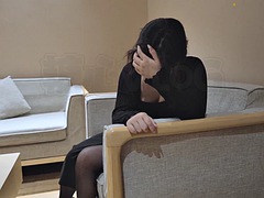 Nana, the widow comes to collect debts and pays with his body