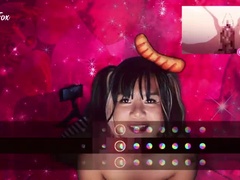 アジア人, お尻, 女, 面白, Hd, オーガズム, 一人, オッパイの