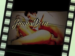 April Aniston can't resist James Deen's rough sex and takes his massive cock in her mouth