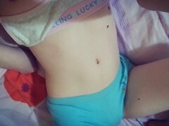 Tiny tits, younger, undies