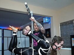 Américain, Bondage domination sadisme masochisme, Bondage, Latex, Orgasme, Esclave, Spandex, Vibromasseur