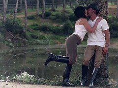 Anal, Chica, Tetas grandes, Tetona, Corridas, Madres para coger, Al aire libre, Afeitado