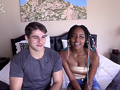Collège université, Tir de sperme, Noir ébène, Hd, Interracial, Muscle, Adolescente