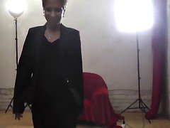 素人, デカチン, チェコ, 手コキする, 淫乱熟女