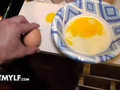 Horny Stepson Tricks Tattooed Milf Lillith Morningstar And Fucks Her
