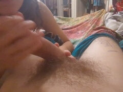 Gorgeous wife indulges in deepthroat with a massive cock and enjoys doggy style