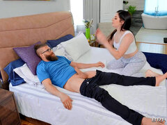 Спальня, Минет, Брюнетки, Собачьи, Ласковые ручки, Киски, Глотающие, Тату