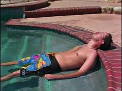 Anal, Babes, Blowjob, Brunette, Cumshot, Hardcore, Pool, Vintage