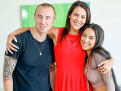 Verga grande, Mamada, Estilo perrito, Latina, Pelirrojo, Afeitado, Flaco, Adolescente