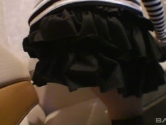 Asiatisch, Braunhaarige, Fingern, Lingerie, Realität