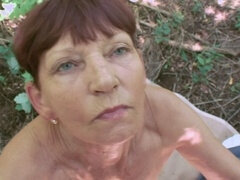 Oma, mature, lean