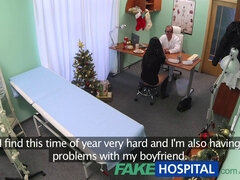 Alice Nice, a naughty patient, needs more than just a Christmas gift - Real Hospital Exam