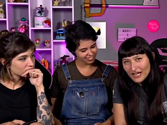 Lécher le cul, Bondage, Bukkaké, Homme nu et filles habillées, Époux mari, Embrassement, Léchez, Masturbation