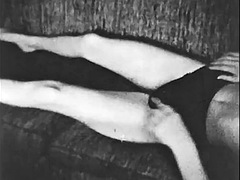 Gros seins, Brunette brune, Lingerie, Collant, Nénés, Rétro ancien