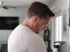 Rubia, Estilo perrito, Lamidas, Mucama, Tetas naturales, Coño