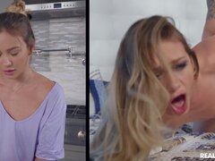 Blonde, Queue, Femme dominatrice, Fétiche, Hard, Hd, Domestique, Esclave