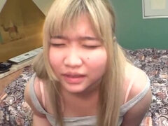 アメリカ人, アジア人, フェラチオ, バック, 指いじり, 手コキする, 日本人, オッパイの